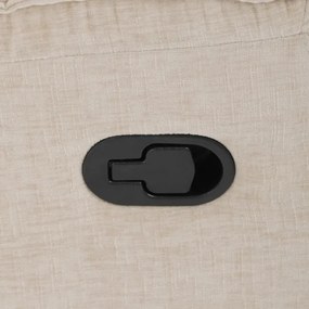Polohovacie kreslo béžové TV-H9327 CRM2