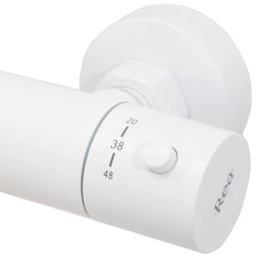 Rea Lungo, sprchová súprava s termostatickou batériou, biela, REA-P6608