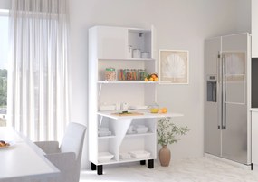 PC stolík Home (biela lesklá). Akcia -22%. Vlastná spoľahlivá doprava až k Vám domov. 1124933