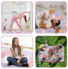 Rolovaná penová podložka na vyfarbovanie 200 x 120 x 0,3 cm Ricokids RK-343