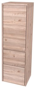 Mereo Opto kúpeľňová skrinka vysoká 125 cm, ľavé otváranie, Multidecor, Dub Nelson, MER-CN995LDNLS
