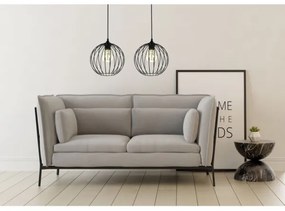 Luster na lanku MATT 2xE27/60W/230V