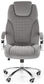 Otočné kreslo King 2 sivá