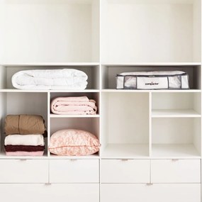 Vákuový/vystužený látkový úložný box na oblečenie 65x50x15,5 cm Life – Compactor