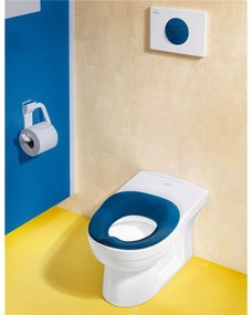 VILLEROY &amp; BOCH O.novo Kids detské samostatne stojace WC s hlbokým splachovaním, 290 x 440 mm, biela alpská, s povrchom CeramicPlus, 469110R1