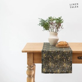 Ľanový behúň na stôl 40x200 cm Woodland – Linen Tales