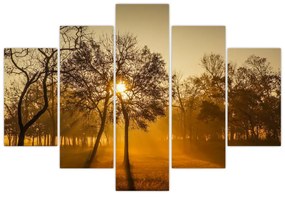 Obraz - Východ slnka (150x105 cm)