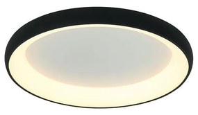 Zambelis 2048 - LED Stmievateľné stropné svietidlo LED/50W/230V pr. 60 cm čierna