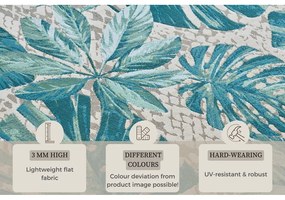 Tyrkysovomodrý vonkajší koberec 120x180 cm Flair – Hanse Home