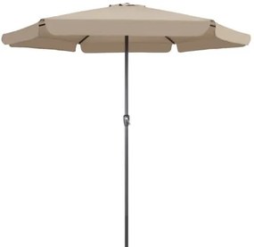 InternetovaZahrada Záhradný slnečník Maui Ø330 cm - taupe