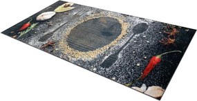 Protišmykový koberec / behúň ANDRE 33150 hnedý / béžový