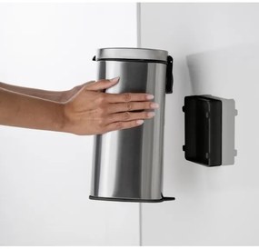 WENKO 25336100 - Kôš SARE 21,5x29,5 cm strieborný