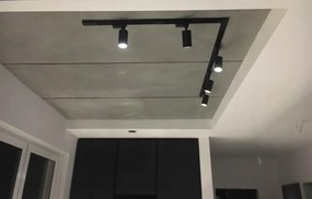 BERGE Koľajnica 50 cm pre bodové reflektory GU10 - čierna