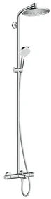 Hansgrohe Crometta S, Showerpipe 240 1jet s vaňovým termostatom, chrómová, HAN-27320000