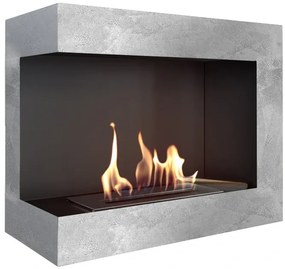 KRATKI rohový biokrb Delta Corner 600 ľavý - Imitácia betónu