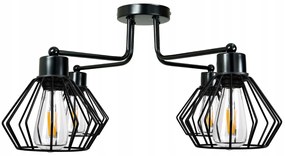 BERGE Závesná lampa DRON 4xE27 - METAL BRILLIANT