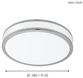 Eglo 95682 - LED Stropné svietidlo PALERMO 2 LED/18W/230V