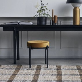House Doctor Oceľová stolička Lao Dark Olive