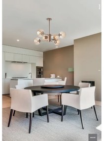 Redo 01-2943 - Luster na tyči MUNDI 6xE14/28W/230V meď