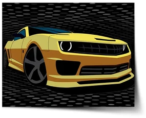 Sablio Plagát Chevrolet Camaro Bodky - 60x40 cm