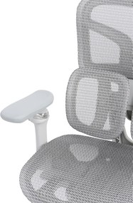 Kancelárska stolička LEVEL, sivá