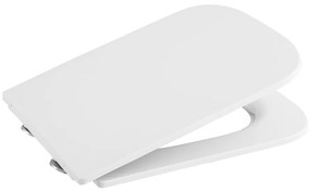 Gamma Venice, toaletné WC sedátko 435x362mm z duroplastu s pomalým zatváraním, biela, GMA-VENICE