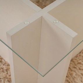 Konferenčný stolík Vetrino Wooden White