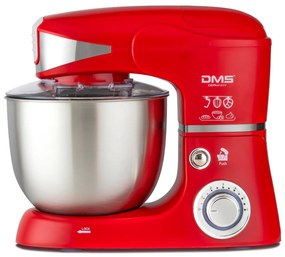 DMS Germany KMFB-1700 kuchynský robot 3v1 1700 W / kovové prevody / červená