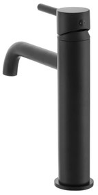 Gamma Roy, umývadlová batéria h-220, čierna matná, GMA-BRYU-BK