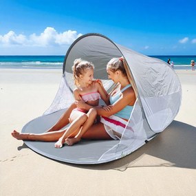 Plážový stan POP-UP so zástenou a UV50+ ochranou 200 x 120 x 90cm
