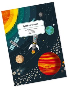 Vzdelávacie puzzle - Vesmír a slnečná sústava - 100 ks