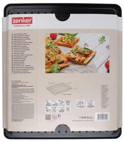 Perforovaný nastaviteľný plech na pečenie Zenker Black, 37 - 52 x 33 cm