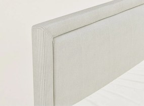 Krémovobiela boxspring posteľ s úložným priestorom 180x200 cm Fresco – Maison de Rêve