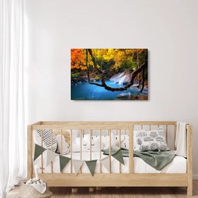 Obraz - Vodopády v Ázii (90x60 cm)