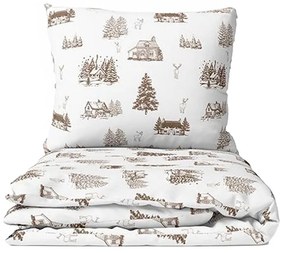Bavlnené obliečky KARAMA VINTAGE WINTER 140x200 cm
