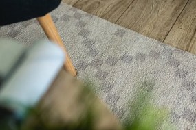 Koberec SOFT 8047  krém/svetlo hnedý