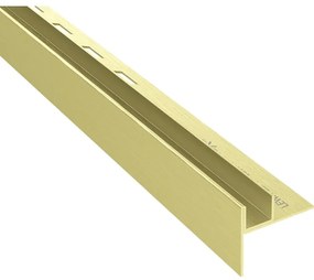 Mexen Line-B lišta na sklo 180 cm ľavá, zlatá matná, 185504180L