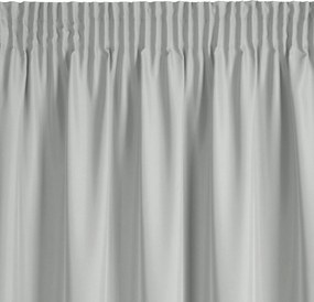 KRÁTKY ZÁVES NA PÁSKE RITA 140X175 CM SIVÁ