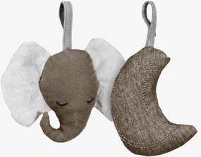 Detské hojdacie kreslo Moon 30 Beige
