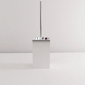 Rea Til, kovový stojan na WC s kefou, chrómová, REA-88094