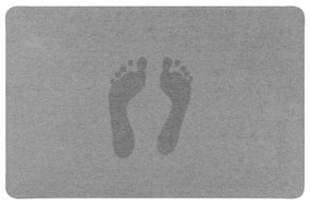 Sivá kúpeľňová predložka 50x80 cm – Wenko