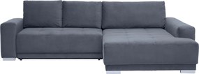 XXXLutz ROHOVÁ SEDAČKA, textil, sivá Cantus - Sedačky - 000812004621