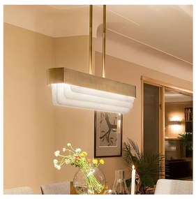 Kichler KL-SERENE-LED-LP-92-NBR - LED luster na tyči SERENE LED/40W/230V zlatý