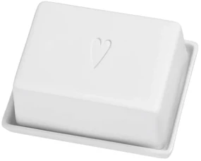 räder Porcelánová maselnička Heart