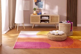 Koberec Muse MU13 oranžový Retro