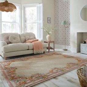Ručne tkaný vlnený koberec 200x300 cm Elise Floral – Flair Rugs