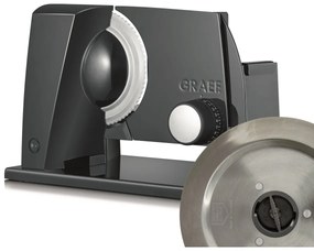 GRAEF SKS 11022 elektrický krájač s 2 kotúčmi, čierna