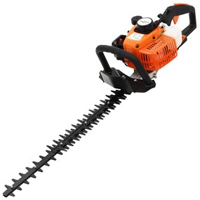 Benzínové nožnice na živý plot oranžové a čierne 722 mm 144010