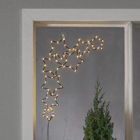 Star trading Vianočné dekorácie okien Stella 80x LED