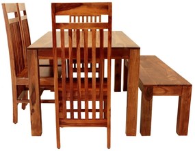 furniture-nabytek.cz - Jídelní set z masivu pro 6 osob z masivu palisandr